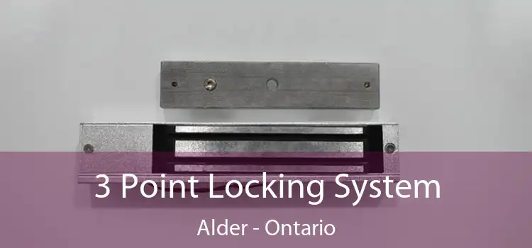 3 Point Locking System Alder - Ontario