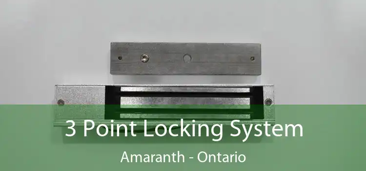 3 Point Locking System Amaranth - Ontario