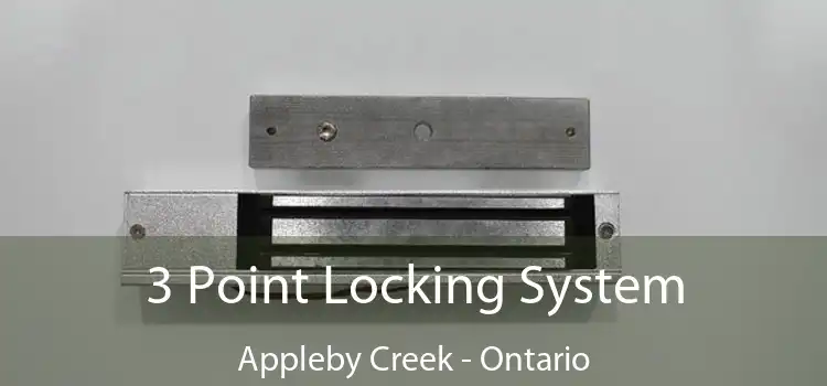 3 Point Locking System Appleby Creek - Ontario