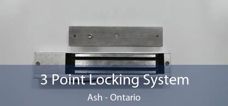 3 Point Locking System Ash - Ontario