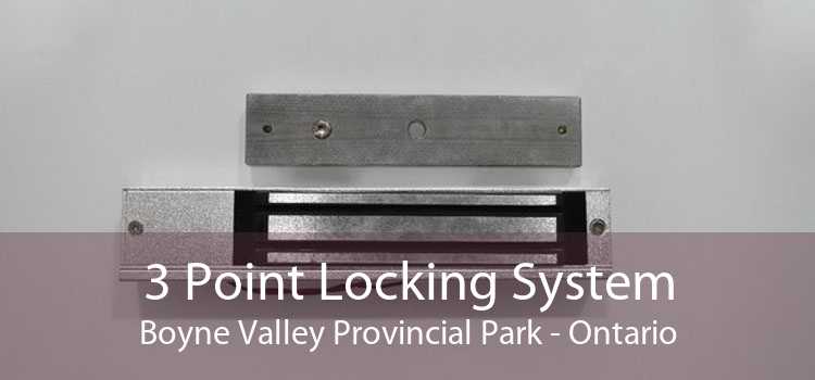 3 Point Locking System Boyne Valley Provincial Park - Ontario