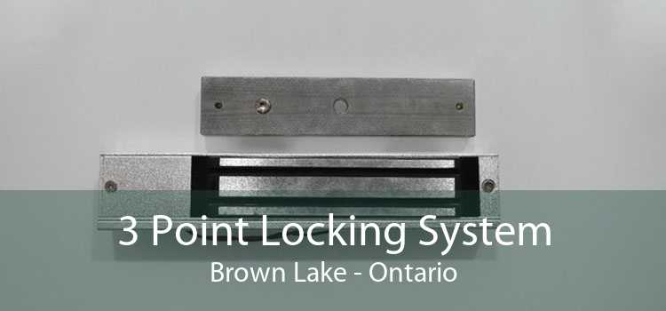 3 Point Locking System Brown Lake - Ontario