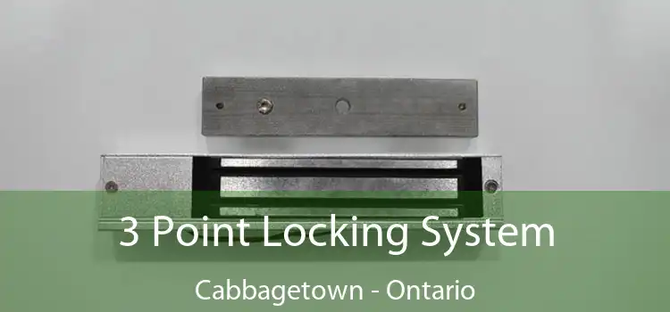 3 Point Locking System Cabbagetown - Ontario