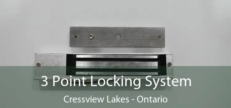 3 Point Locking System Cressview Lakes - Ontario