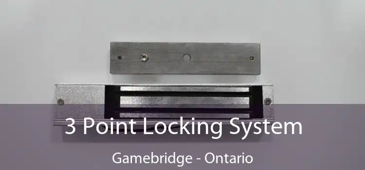 3 Point Locking System Gamebridge - Ontario