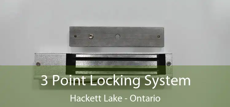 3 Point Locking System Hackett Lake - Ontario