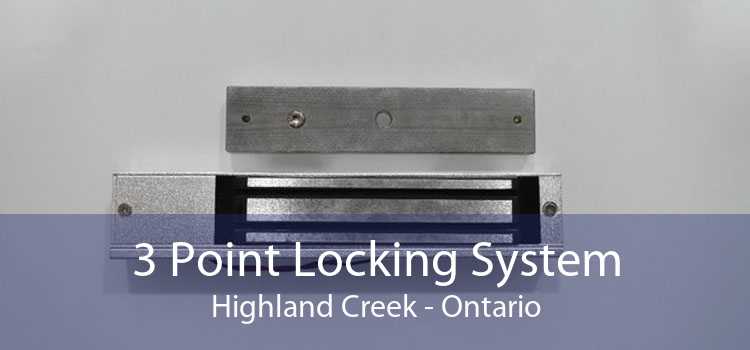 3 Point Locking System Highland Creek - Ontario