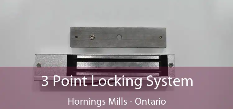 3 Point Locking System Hornings Mills - Ontario