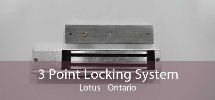 3 Point Locking System Lotus - Ontario