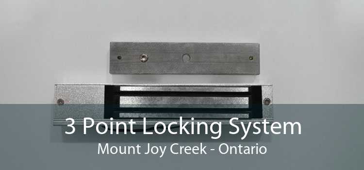 3 Point Locking System Mount Joy Creek - Ontario