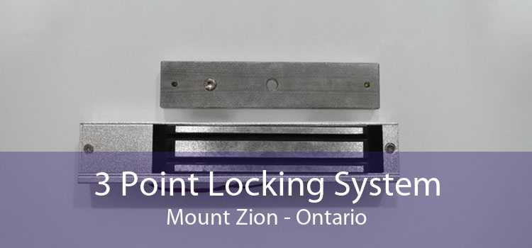 3 Point Locking System Mount Zion - Ontario