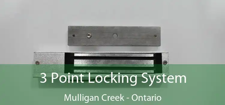 3 Point Locking System Mulligan Creek - Ontario