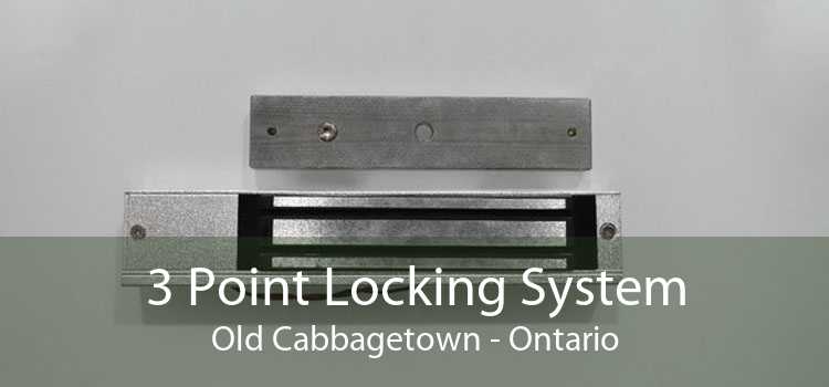 3 Point Locking System Old Cabbagetown - Ontario