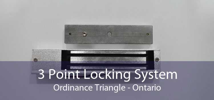 3 Point Locking System Ordinance Triangle - Ontario