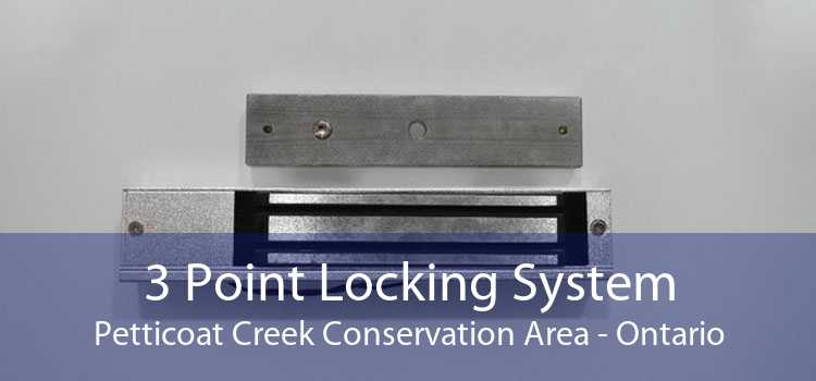 3 Point Locking System Petticoat Creek Conservation Area - Ontario