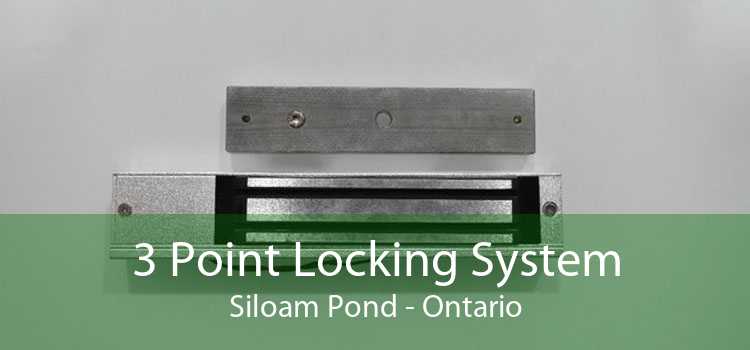 3 Point Locking System Siloam Pond - Ontario