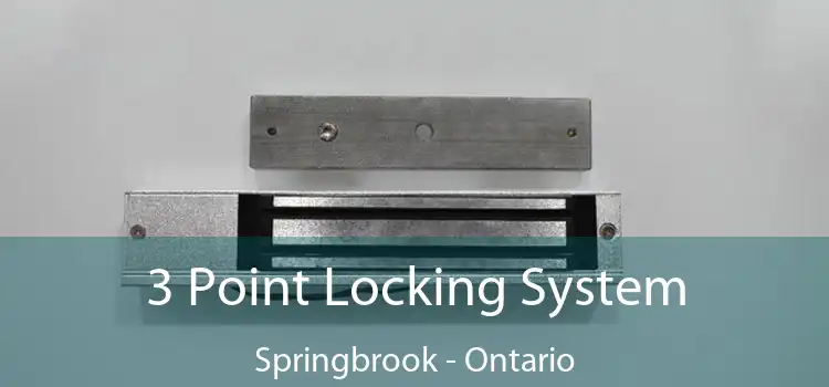 3 Point Locking System Springbrook - Ontario