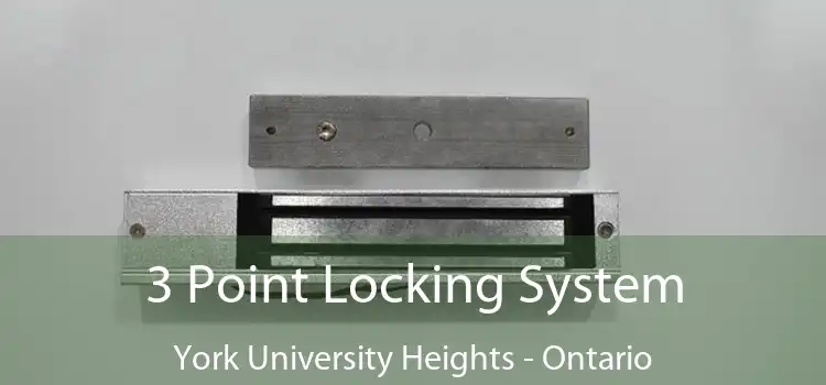 3 Point Locking System York University Heights - Ontario
