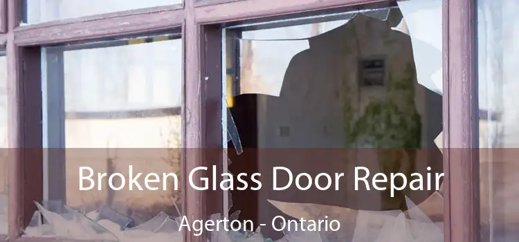 Broken Glass Door Repair Agerton - Ontario