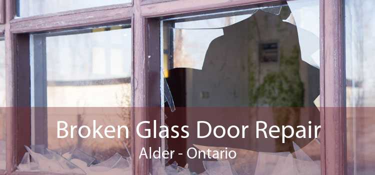 Broken Glass Door Repair Alder - Ontario