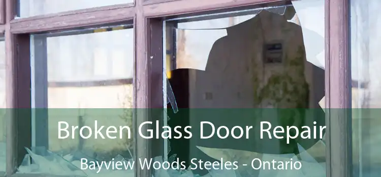 Broken Glass Door Repair Bayview Woods Steeles - Ontario