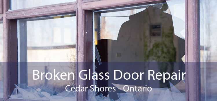 Broken Glass Door Repair Cedar Shores - Ontario