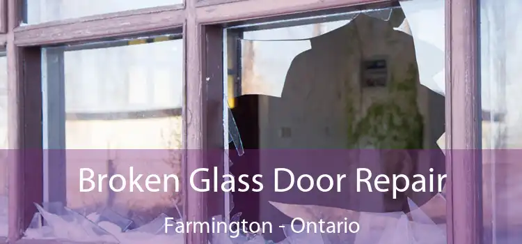 Broken Glass Door Repair Farmington - Ontario