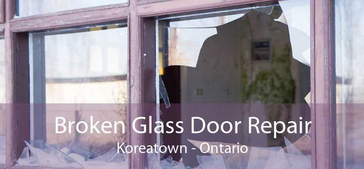 Broken Glass Door Repair Koreatown - Ontario