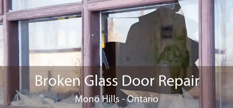 Broken Glass Door Repair Mono Hills - Ontario