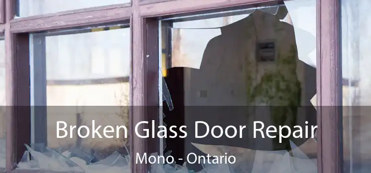 Broken Glass Door Repair Mono - Ontario