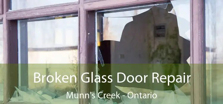 Broken Glass Door Repair Munn's Creek - Ontario