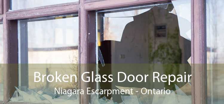Broken Glass Door Repair Niagara Escarpment - Ontario
