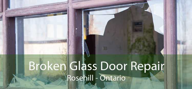Broken Glass Door Repair Rosehill - Ontario
