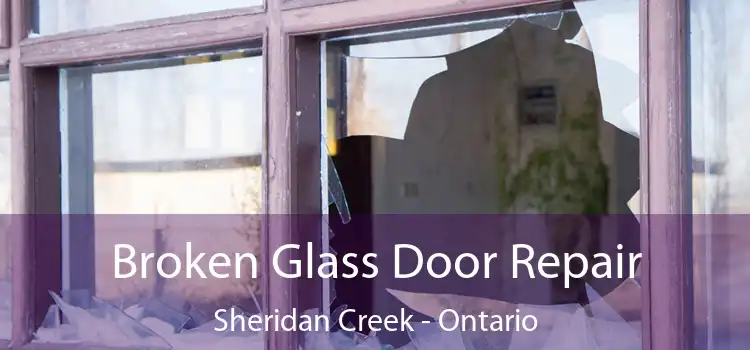 Broken Glass Door Repair Sheridan Creek - Ontario