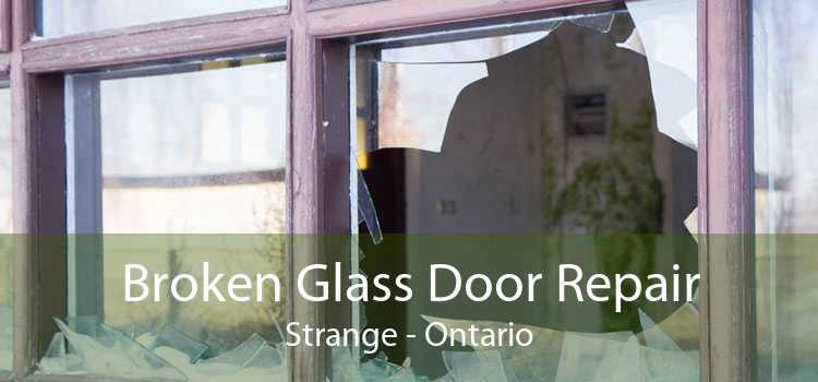 Broken Glass Door Repair Strange - Ontario