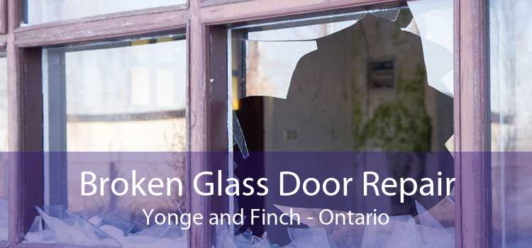 Broken Glass Door Repair Yonge and Finch - Ontario