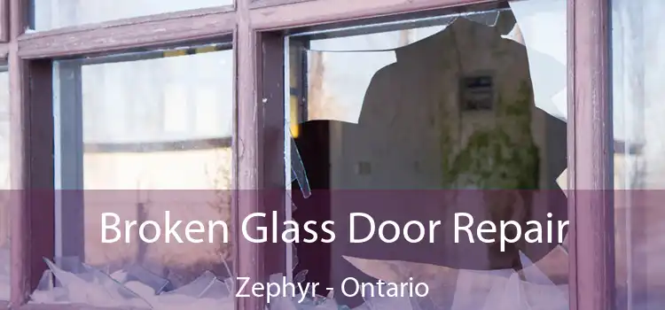 Broken Glass Door Repair Zephyr - Ontario