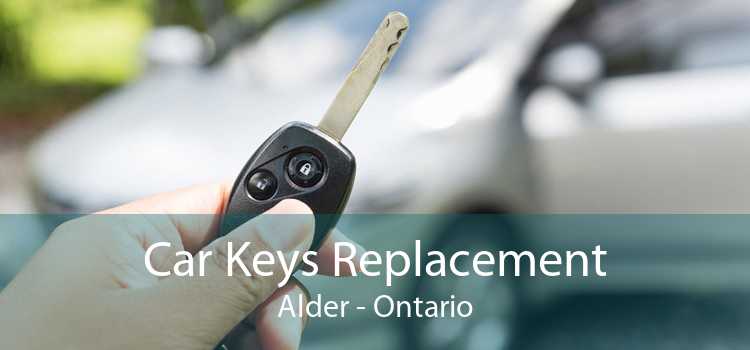 Car Keys Replacement Alder - Ontario