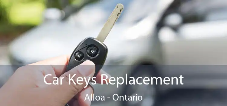 Car Keys Replacement Alloa - Ontario