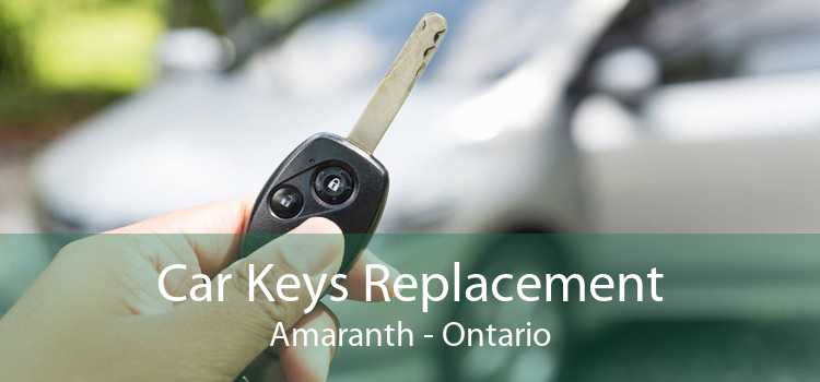 Car Keys Replacement Amaranth - Ontario