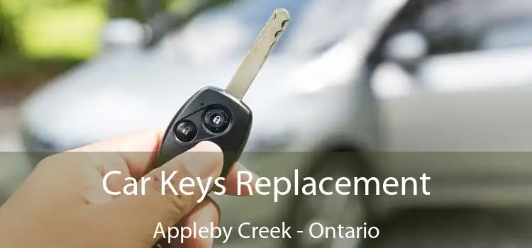 Car Keys Replacement Appleby Creek - Ontario