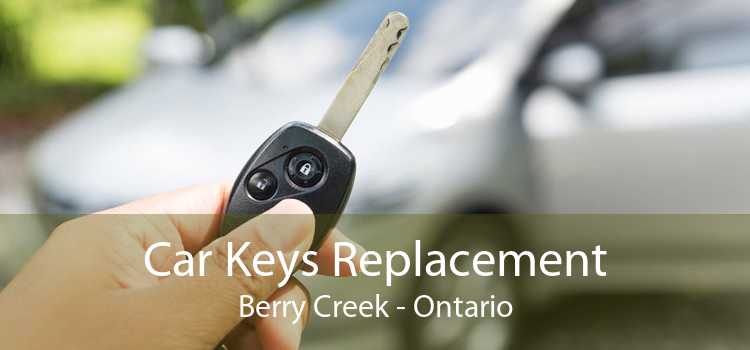 Car Keys Replacement Berry Creek - Ontario