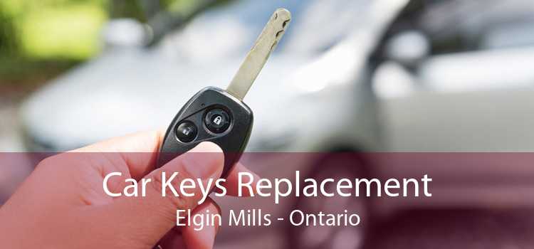 Car Keys Replacement Elgin Mills - Ontario