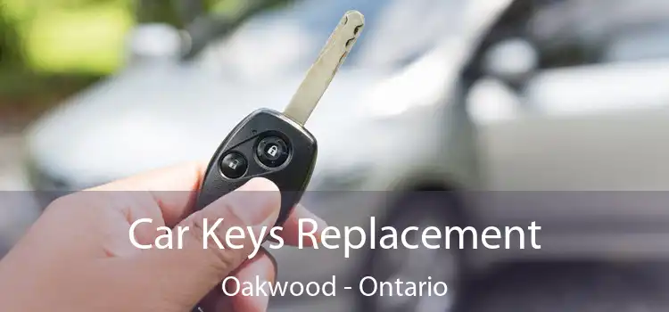 Car Keys Replacement Oakwood - Ontario