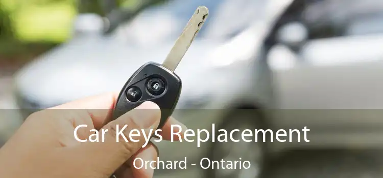 Car Keys Replacement Orchard - Ontario