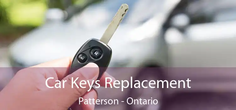 Car Keys Replacement Patterson - Ontario