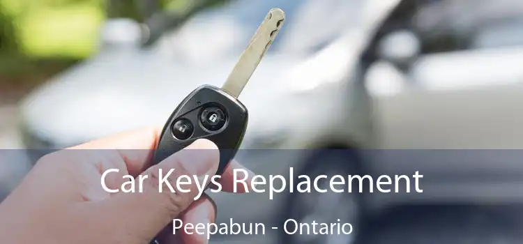 Car Keys Replacement Peepabun - Ontario