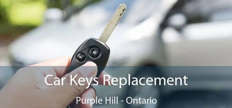 Car Keys Replacement Purple Hill - Ontario