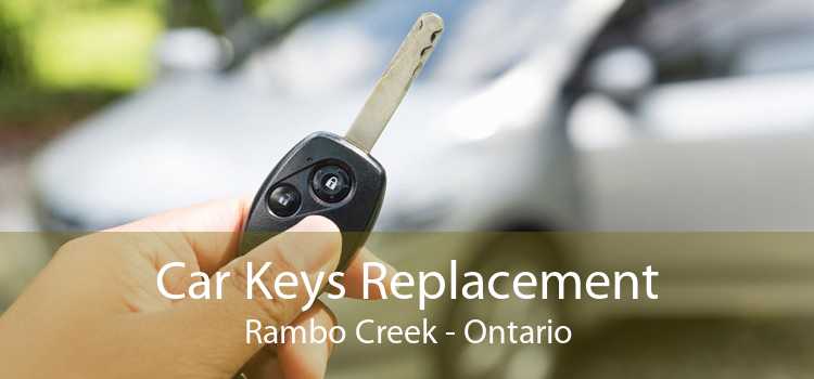 Car Keys Replacement Rambo Creek - Ontario