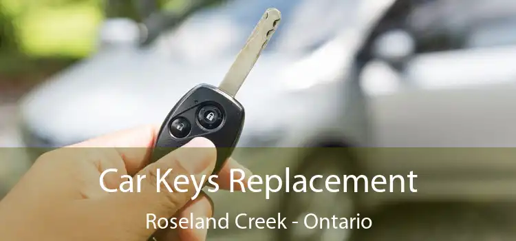 Car Keys Replacement Roseland Creek - Ontario